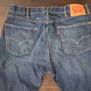 Levi's 505 Men's Dark Blue Straight Jeans